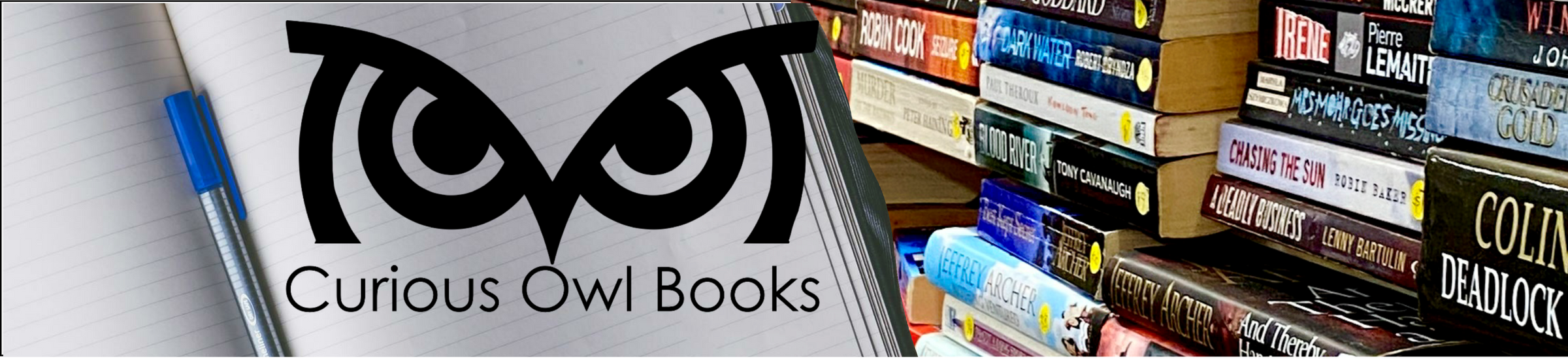 curious owl books Australia handmade journals and secondhand books