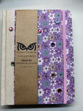 Handmade creative journal Rhinestone Visual Art Notebook 