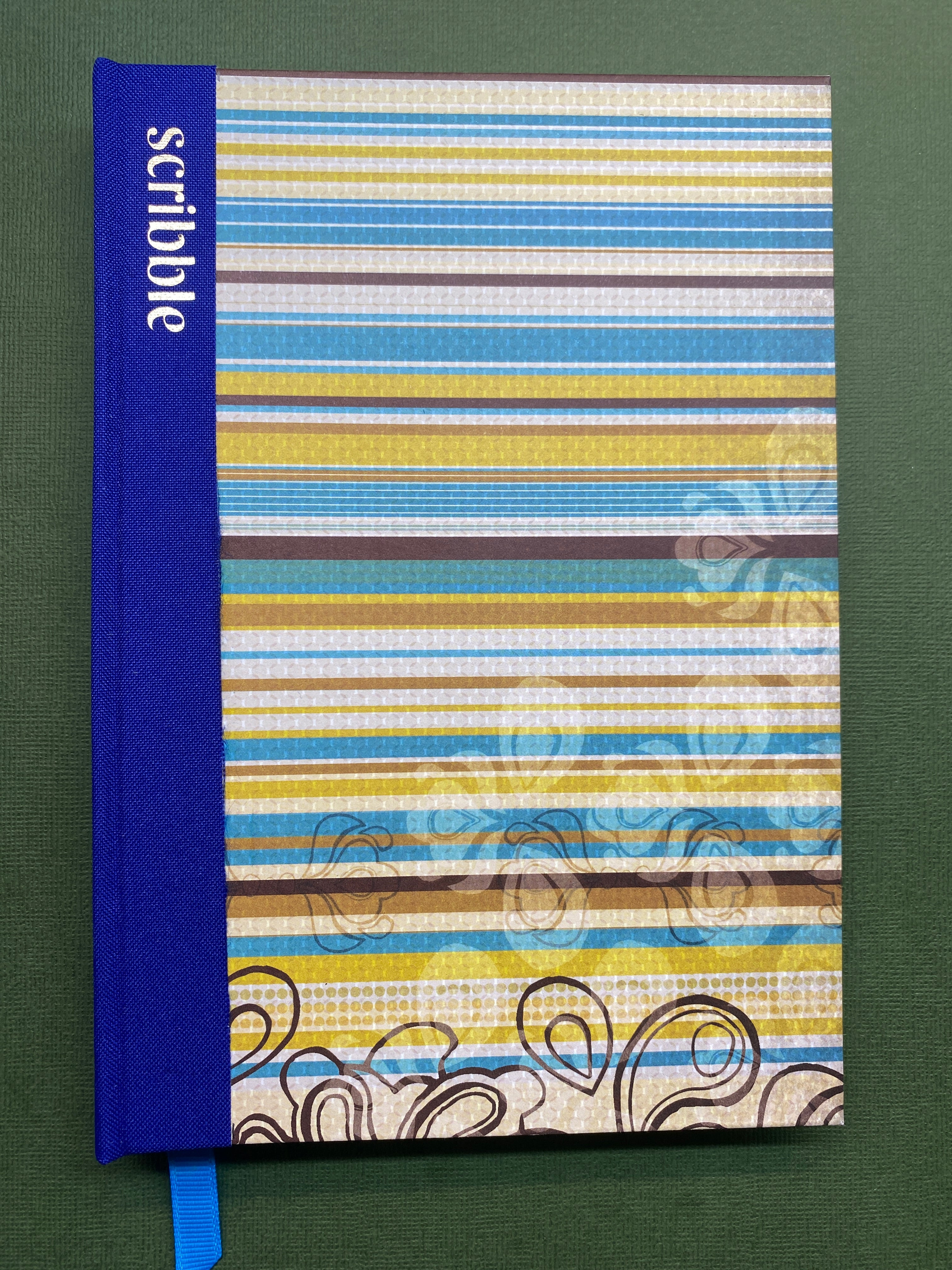 handmade creative journal, Scribble, Toowoomba, curious owl books, secondhand books