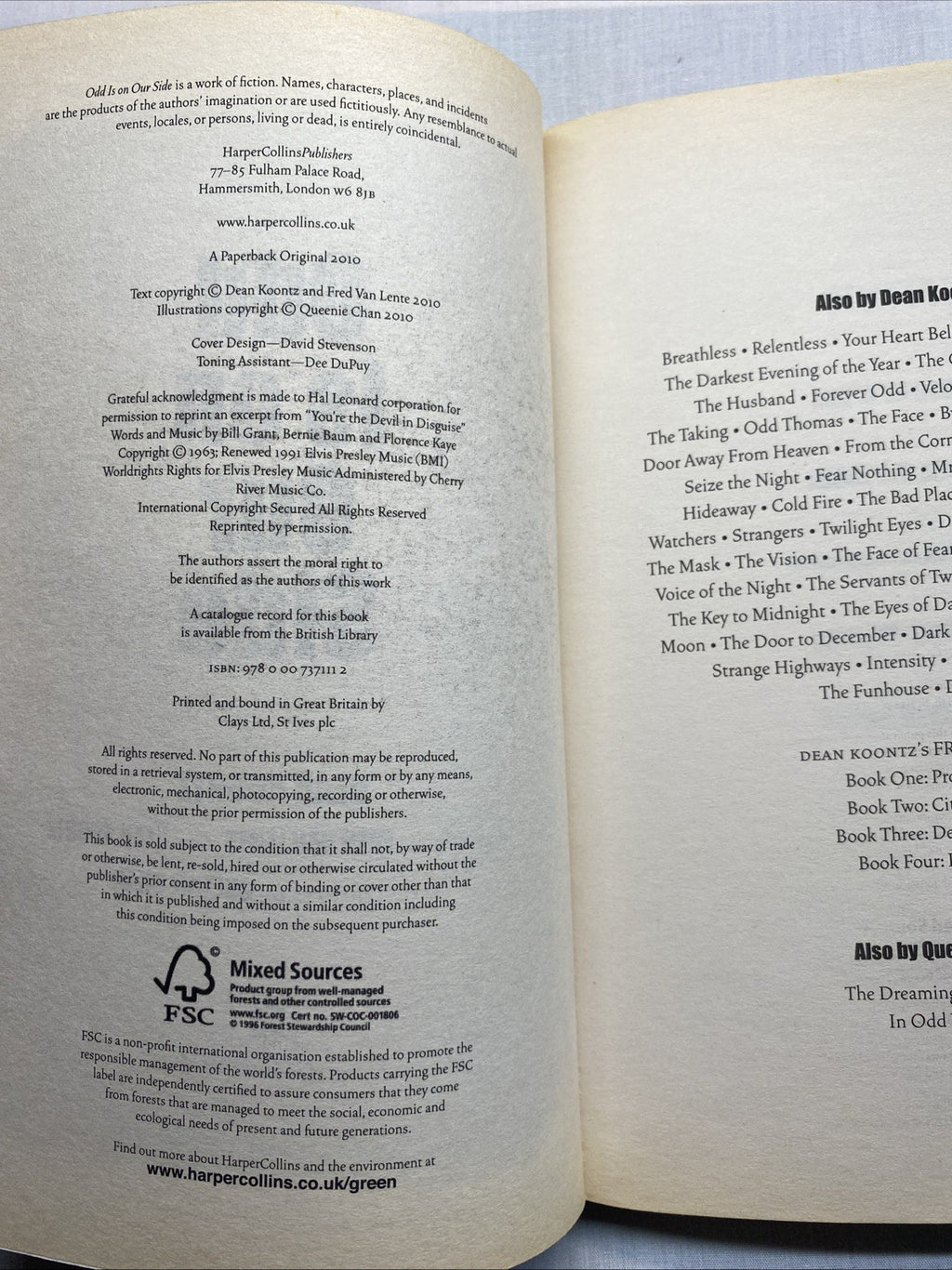 Dean Koontz - Odd Is On Our Side