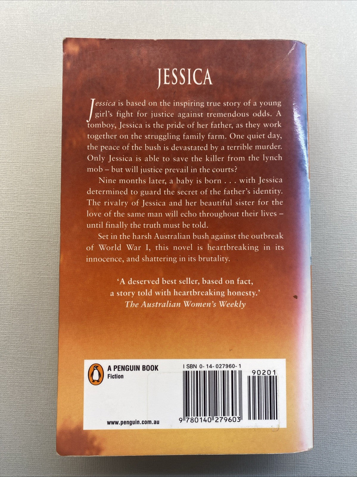 Jessica by Bryce Courtenay (Paperback, 2000)